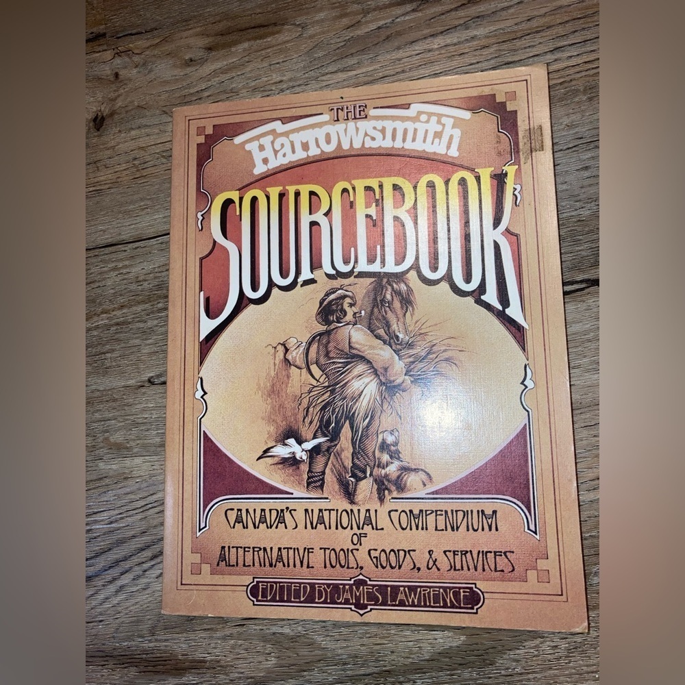 The Harrowsmith Source Book Antique Past Price Guide Soft Cover 11” x 8.5”
